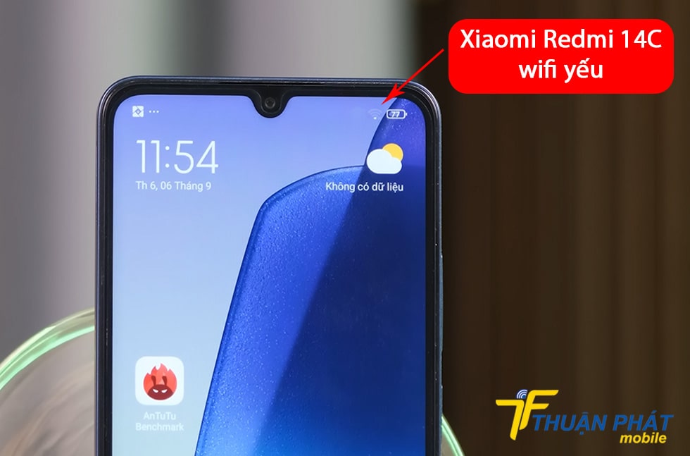 Xiaomi Redmi 14C wifi yếu