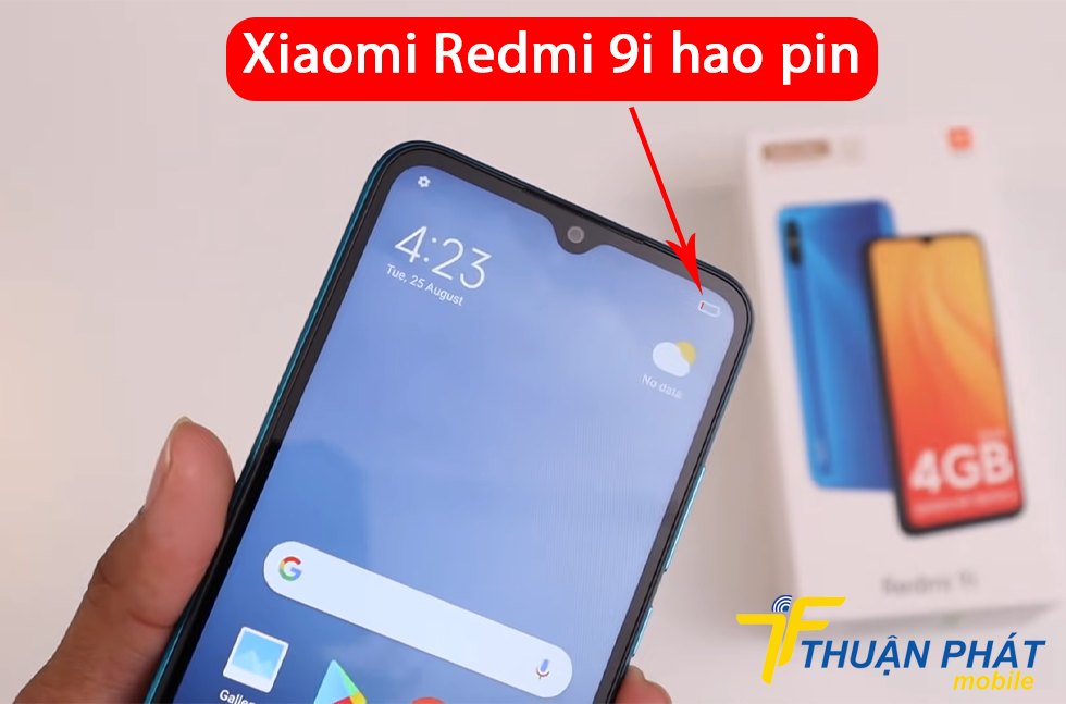 Xiaomi Redmi 9i hao pin