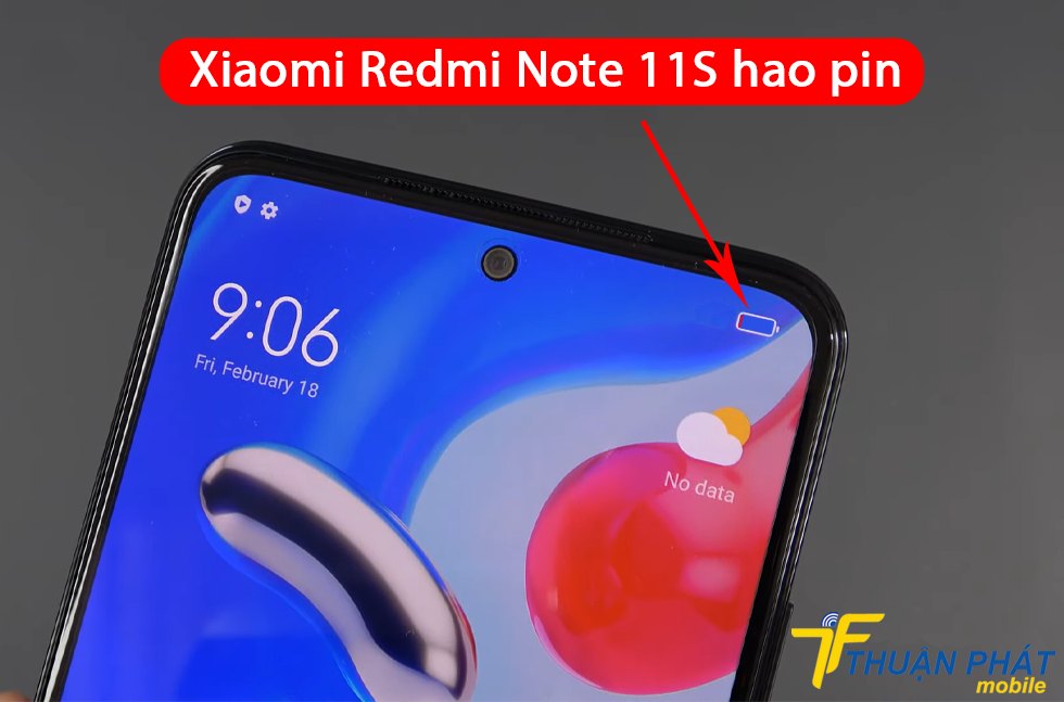 Xiaomi Redmi Note 11S hao pin